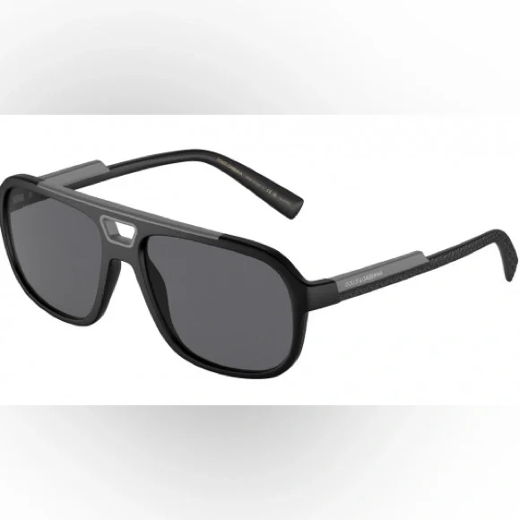 Men’s DOLCE & GABBANA DG6179 Polarized Dark Grey Lens! - Picture 1 of 16